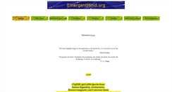 Desktop Screenshot of emergentmind.org